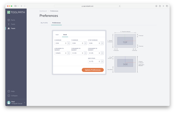 StockPreferences