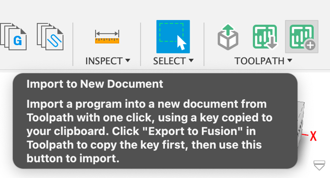 import to new document